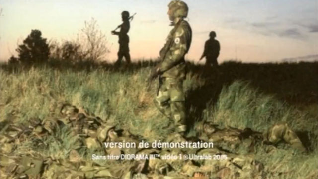 Diorama III, UltralabTM, Galerie Magda Danysz, Charles-Eric Peard, cepSound, installation video, art contemporain
